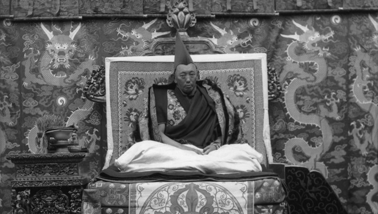 Đức Đạt Lai lạt Ma thứ 13 - Thubten Gyatso ở Lhasa, Tây Tạng. (Ảnh từ Colonel Leslie Weir/ Hình Ảnh Tây Tạng)