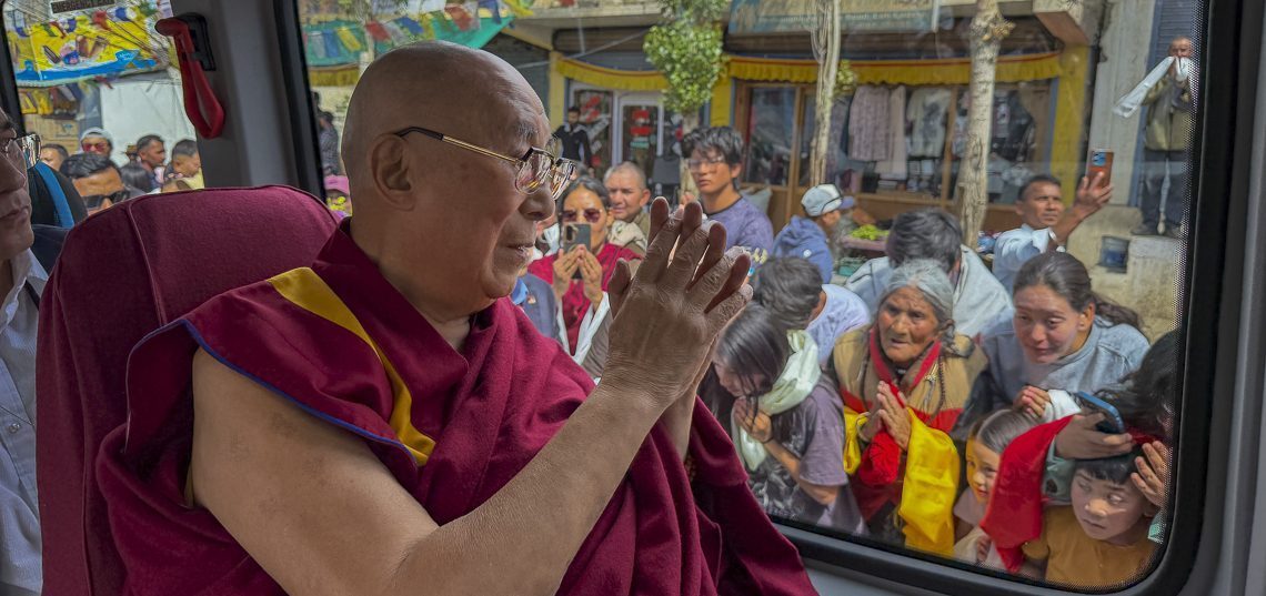 Thánh Đức Đạt Lai Lạt Ma quang lâm đến Leh, Ladakh