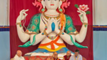 Ngày cuối của Thánh Đức Đạt Lai Lạt Ma ở Pomaia