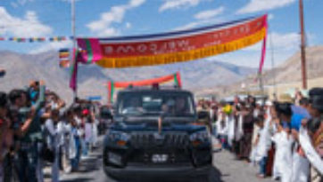 Thánh Đức Đạt Lai Lạt Ma quang lâm Ladakh