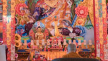 Cúng Tsog, Lễ An Vị và Pháp thoại tại Tu viện Dakthok ở Ladakh