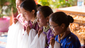 Tiếp tục thuyết Pháp về "Nhập Bồ Tát Hạnh" - ngày đầu tiên