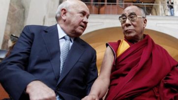 Xin gửi lời chia buồn đến gia đình của FW de Klerk