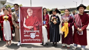 Thánh Đức Đạt Lai Lạt Ma quang lâm đến Delhi