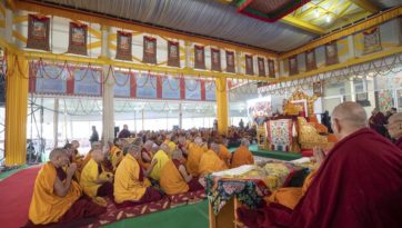 Quán đảnh Trường thọ ở Bồ Đề Đạo Tràng