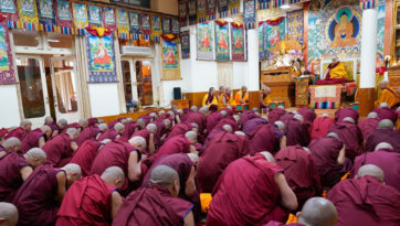 Pháp Hội ở Dharamsala ngày 21 tháng 2, 2019